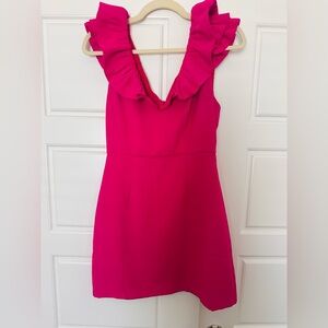 DO+BE Fuchsia Ruffled Attire